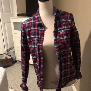 Hollister flannel shirt